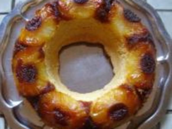 Gâteau Couronne de Savoie à l'Ananas