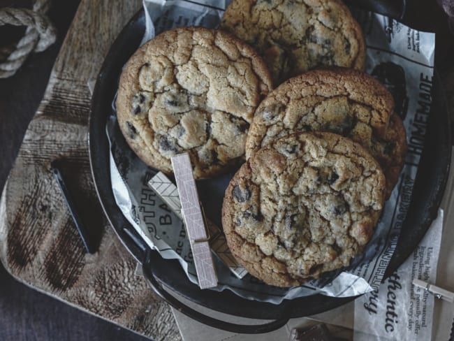 Cookies double chocolat de Cyril Lignac