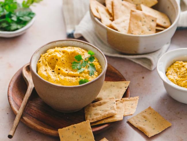 Tartinade carottes et noix de cajou