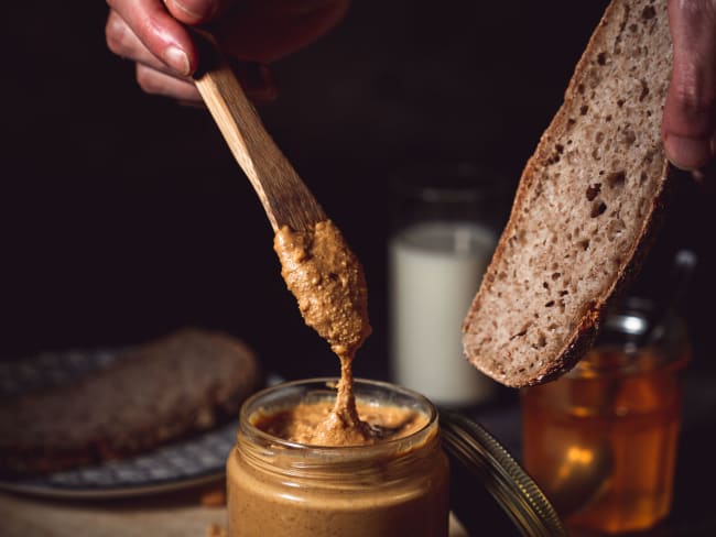 Beurre de cacahuètes maison