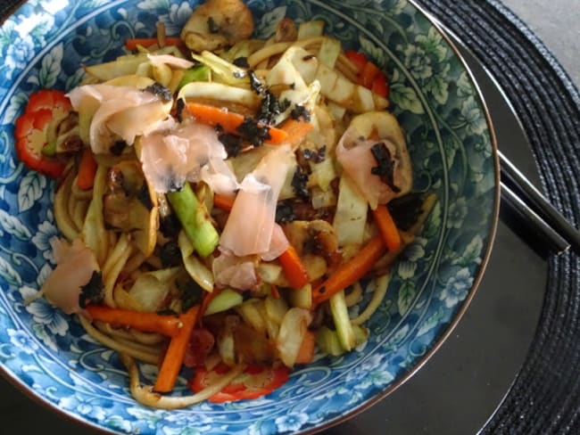 Yakisoba : des nouilles sautées japonaises