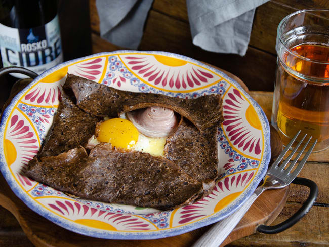 Galette blé noir andouille de Guéméné