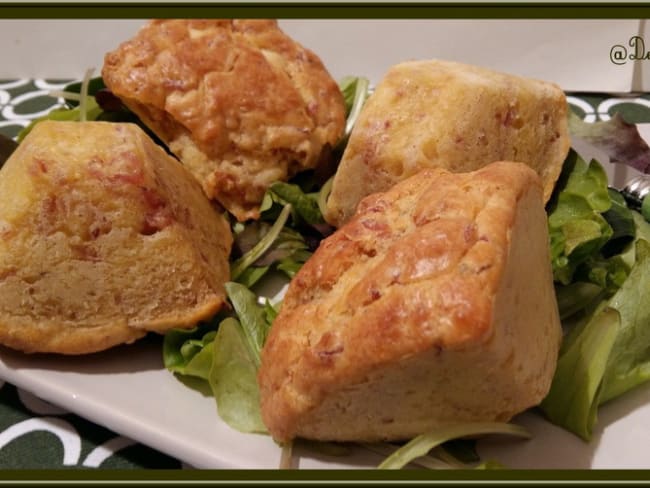 Muffins au jambon et Cheddar