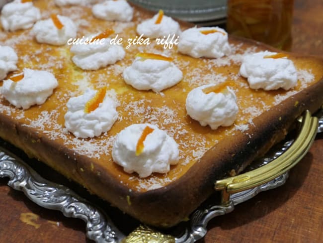 Basboussa : un gâteau humide de ramadan, facile et inratable