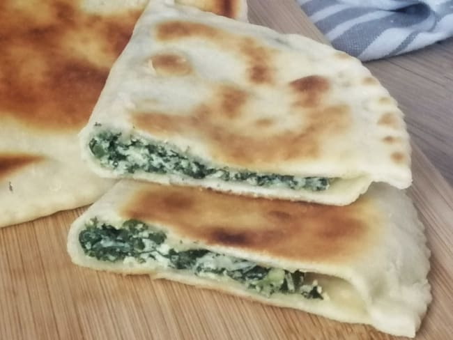 Gözleme aux épinards et Ricotta