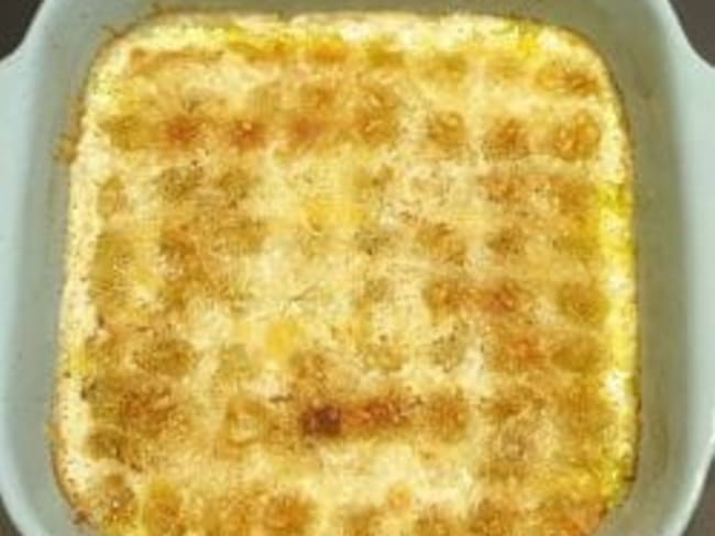 Recette de gratin de ravioles du Dauphiné au comté. Facile et rapide