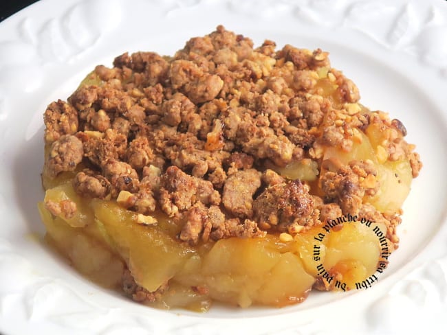 Pommes en crumble