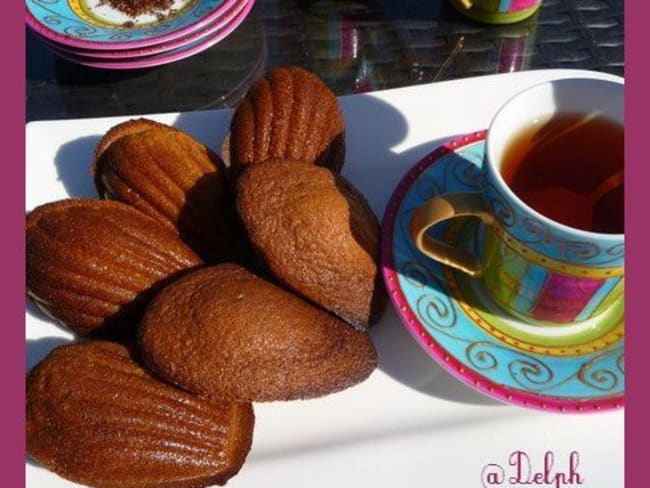 Madeleines au thé