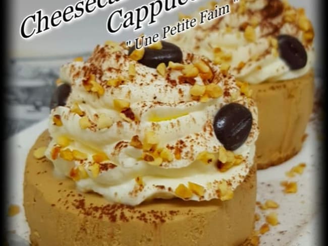 Cheesecake sans cuisson cappuccino