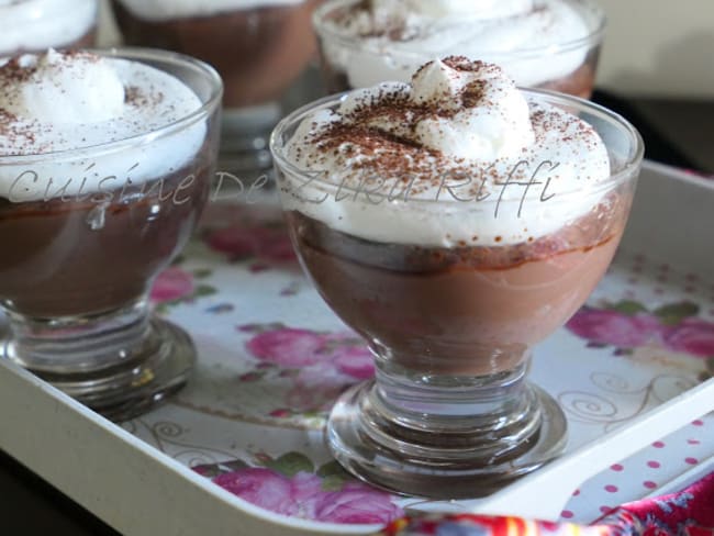 CREME DESSERT AU CHOCOLAT FAÇON DANETTE SANS ŒUFS