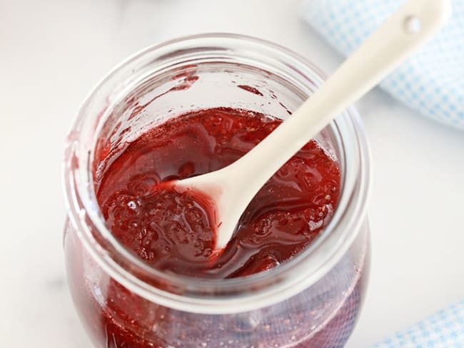 Confiture de fraise légère