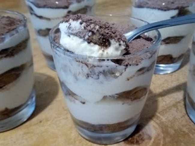 Le tiramisu au chocolat