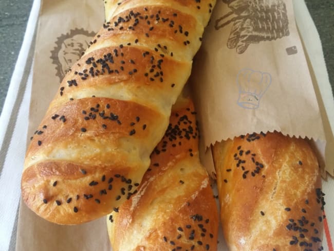 Baguettes briochées algériennes