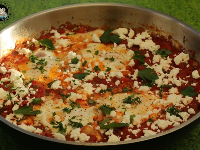 Shakshuka poivron feta