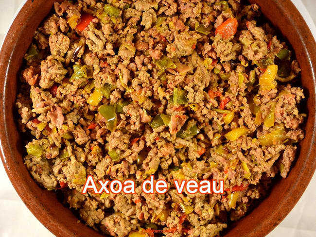 Axoa de veau comme au Pays Basque