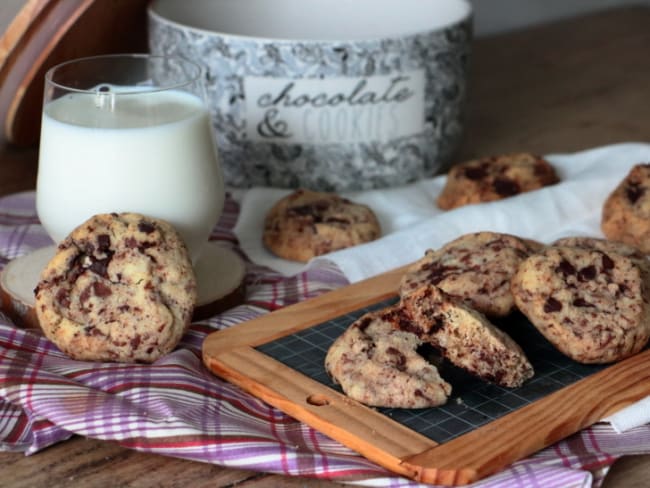 Cookies aux 2 chocolats de Cyril Lignac