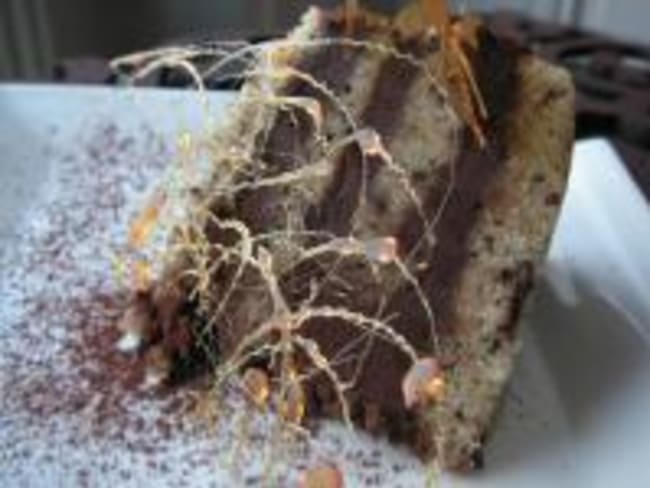 Gâteau Rayé Chocolat
