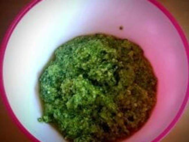 Pesto au basilic