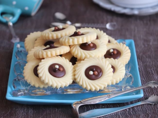 Sablés à la Fécule au Chocolat pour l'Aid