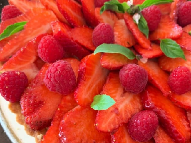 La tarte aux fraises