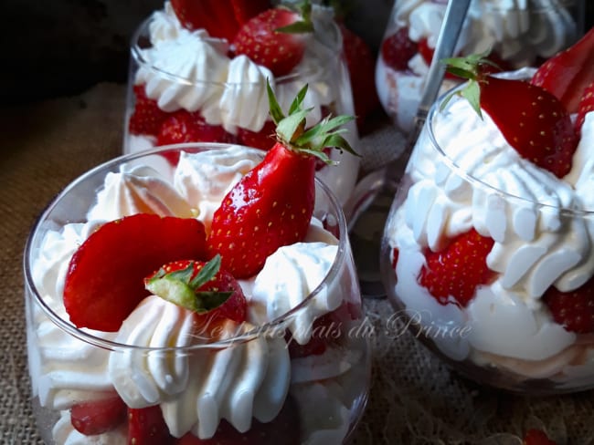 Eton mess aux fraises