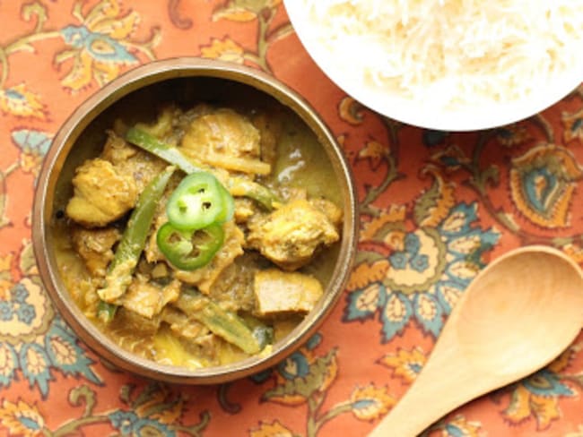 Curry de poisson au cumin et au vadouvan