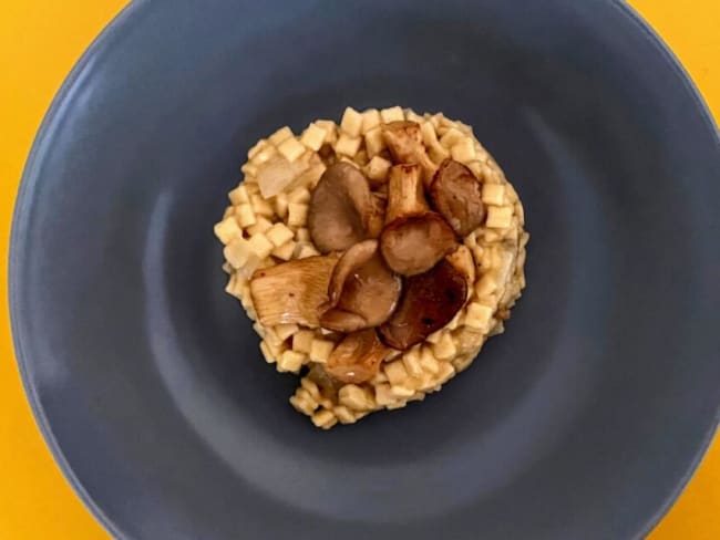 Recette Risotto de Crozets aux champignons