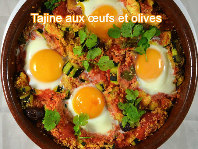 Tajine aux œufs et olives