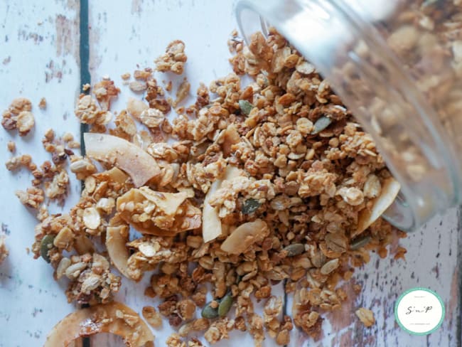 Granola à la noix de coco