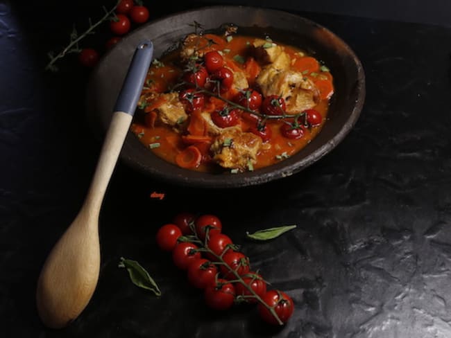 Sauté de veau sauge et tomates