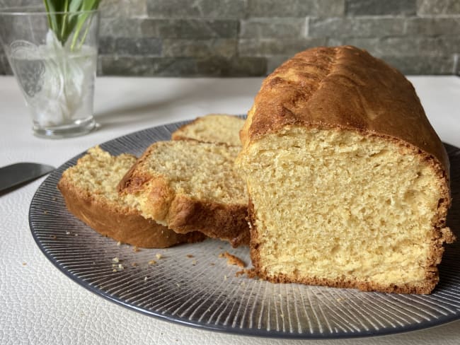 Cake à la vanille façon Quatre-Quarts Healthy