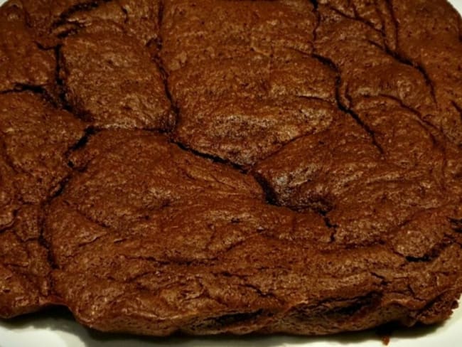 Recette de brownies aux pépites de chocolat. Gourmand