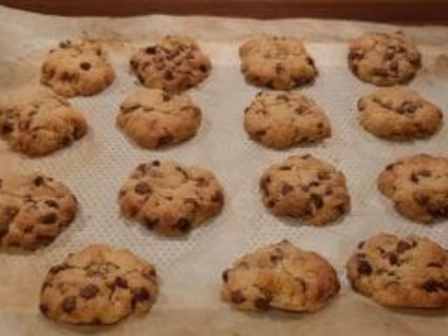 Cookies aux pépites de chocolat