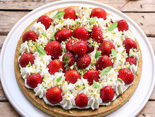 Tarte aux fraises