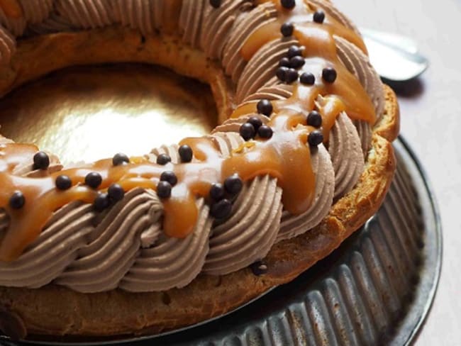 Paris-Brest Choco Caramel