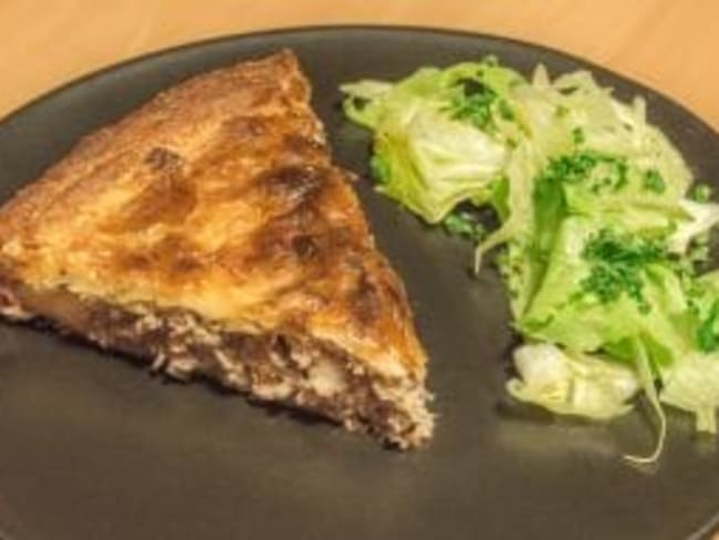 Recette de tourte vigneronne maison. Tourte Alsacienne au four