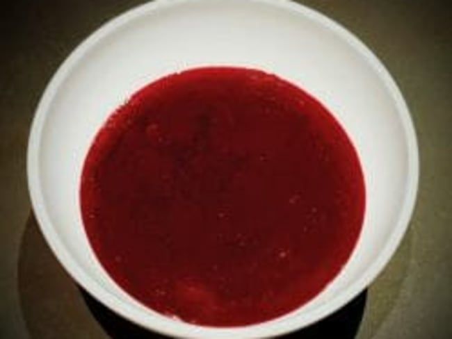 Coulis de fruits rouges maison