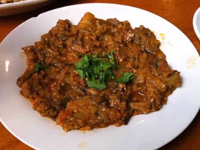 Aubergines à la marocaine