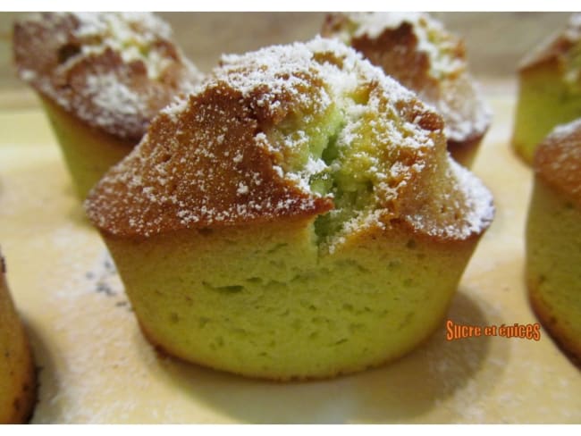 Financiers à la menthe