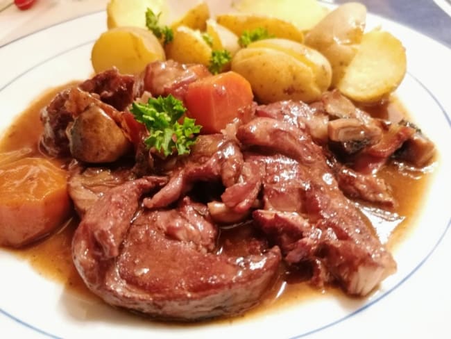 Tendrons de veau à la bordelaise