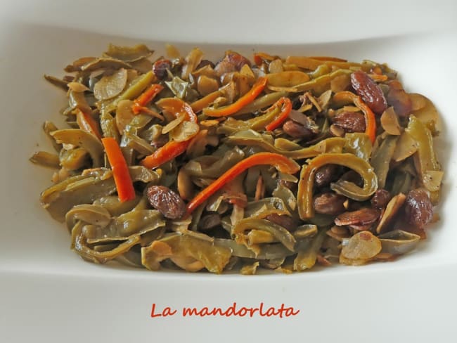 La mandorlata ou confit de poivrons italien