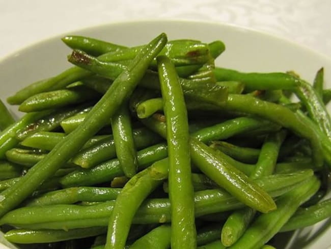 Cuisson des haricots vert