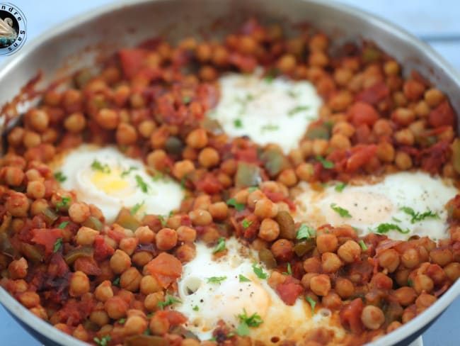 Shakshuka aux pois chiches