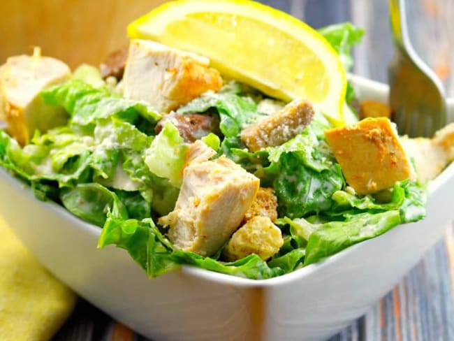 Salade César au poulet