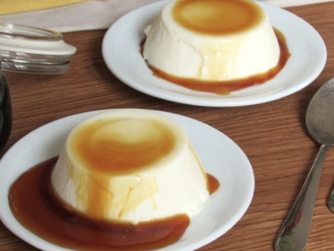 Panna cotta caramel beurre salé