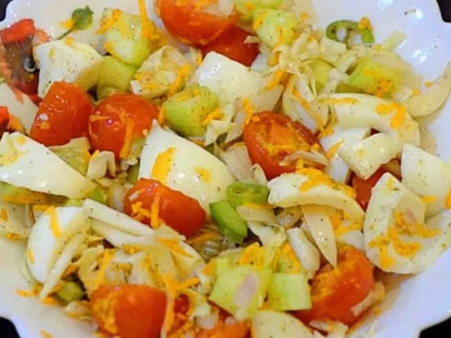 Salade protéinée pour la perte de poids