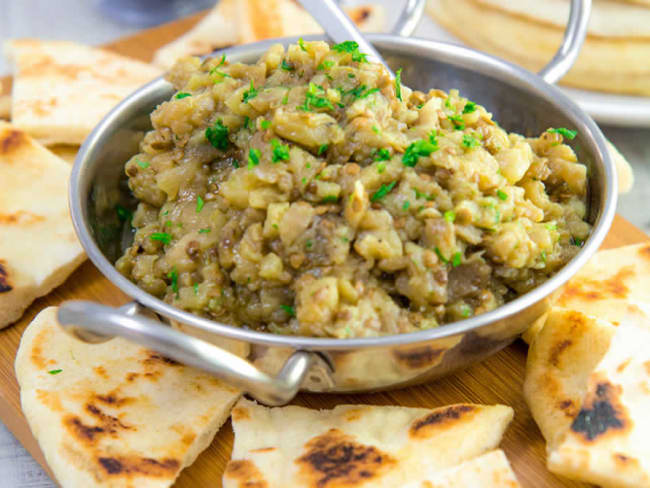 Salade d'aubergine grecque