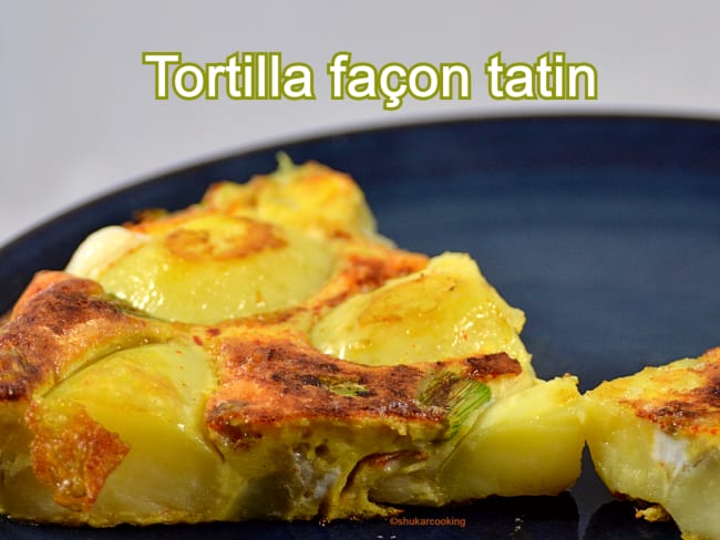 Tortilla façon tatin