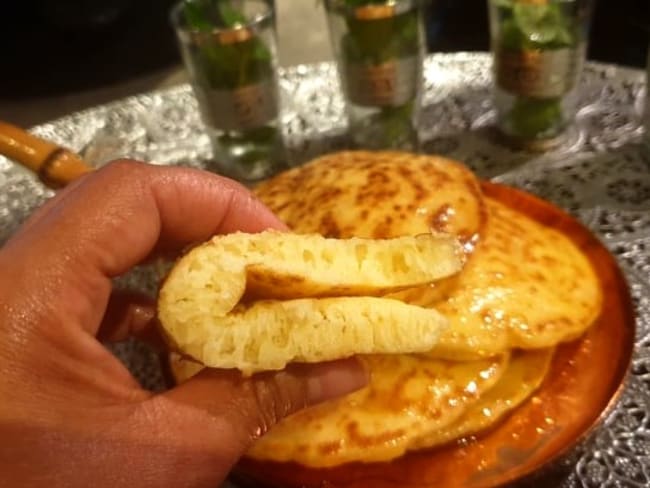 Mkhanfar Crêpes Berbères Marocaines Hyper moelleuse Et Légère