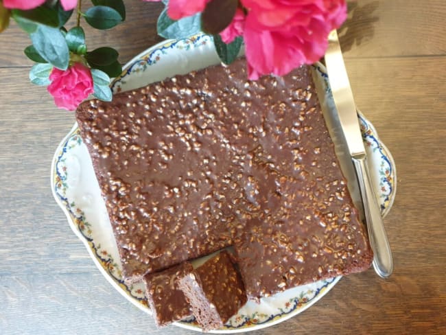 Gâteau au chocolat léger à la courgette